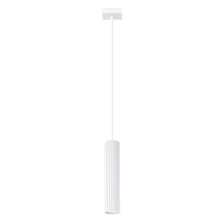 Lámpara colgante KARBON 1 blanco