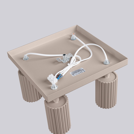 Lámpara de techo KARBON 4 taupe