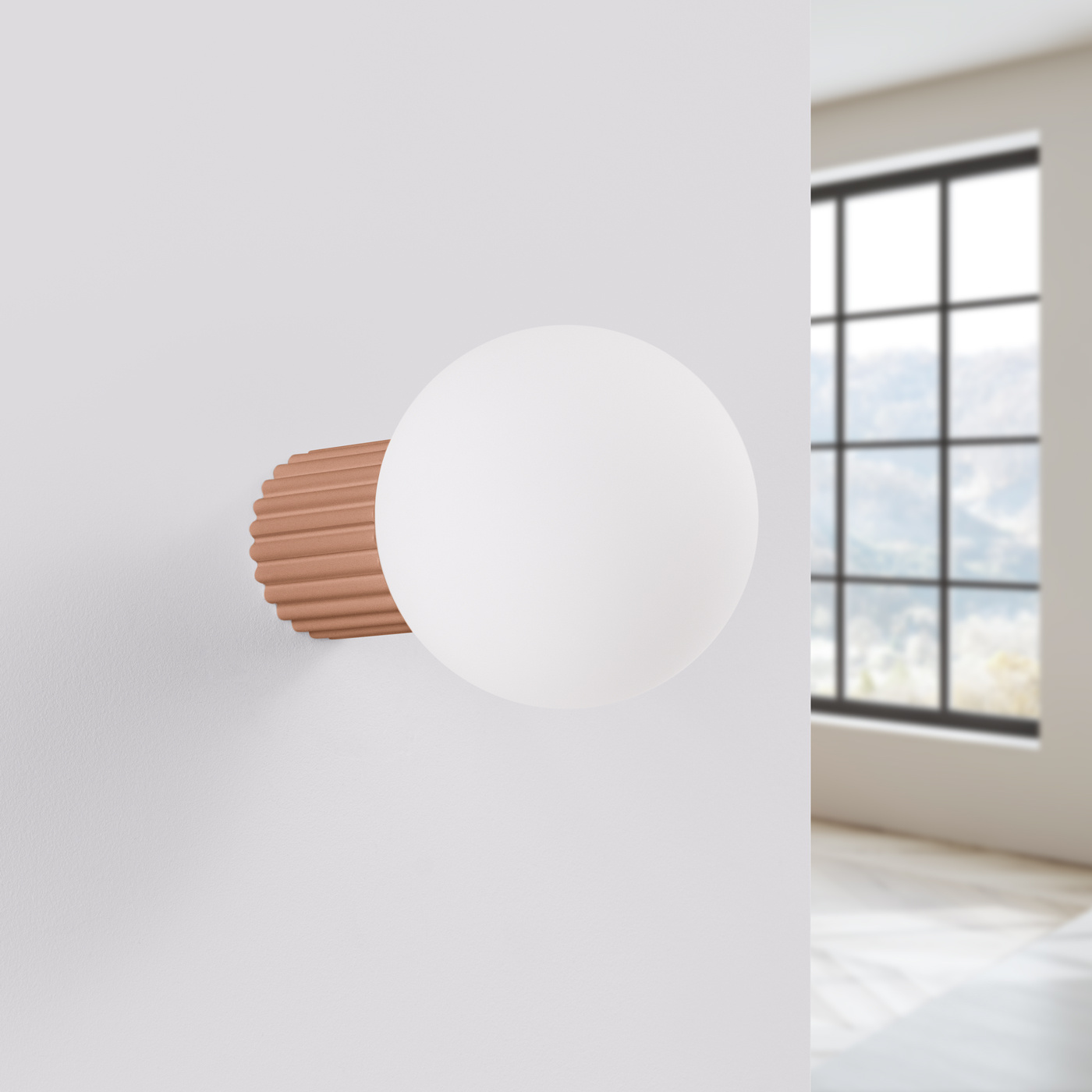 Aplique HALO moca IP44