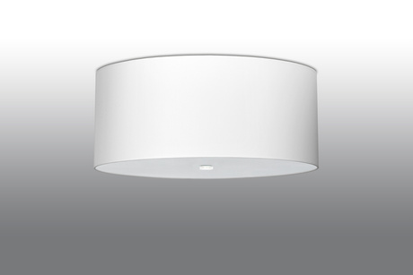 Plafond OTTO 60 blanco + 5x Bombilla LED E27 4000K Fría 7,5W 650lm