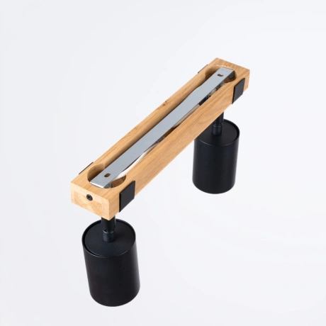 Lámpara de techo FAGER 2 negra