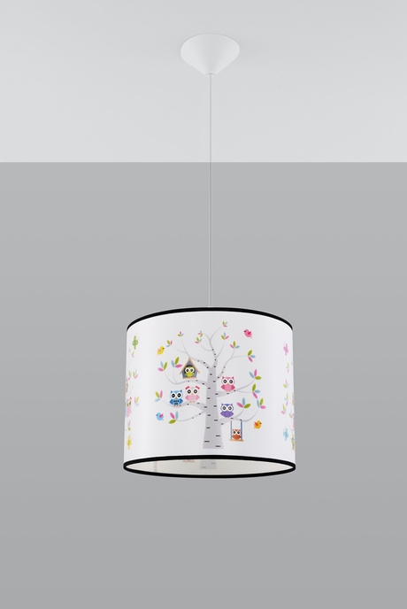 SOWY 30 lámpara colgante + 1x bombilla LED E27 3000K Cálida 7,5W 620lm