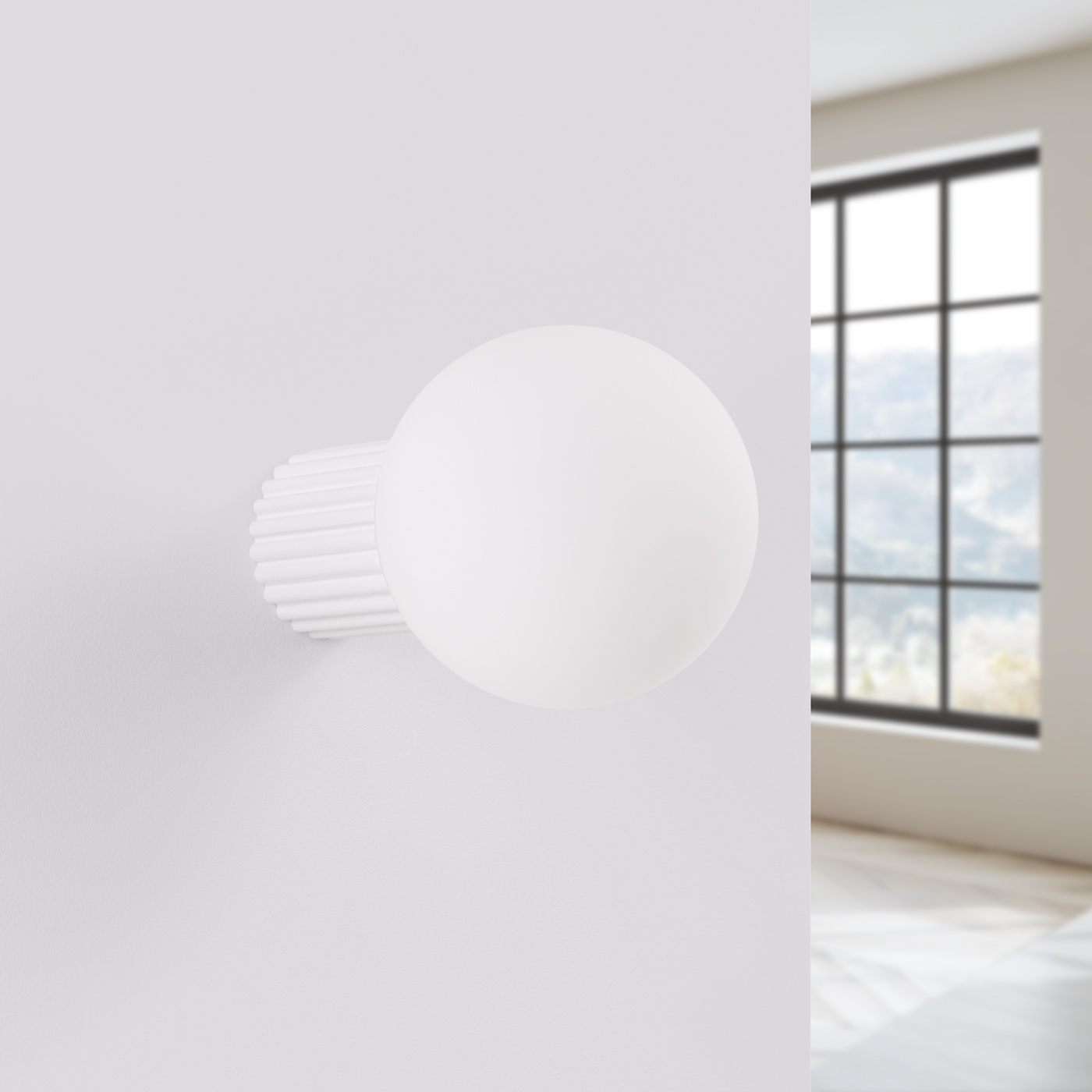 Aplique HALO blanco IP44