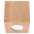 Lámpara de techo QUAD madera natural