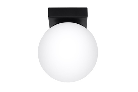 Plafond YOLI 1 negro + 1x bombilla LED G9 3000K Cálido 4,5W 450lm