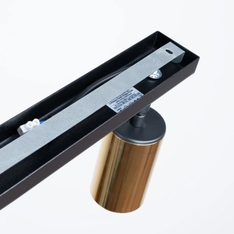 Lámpara de techo WINX 2 negro/oro