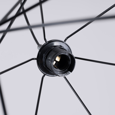 Lámpara colgante TRIOM 30 negra