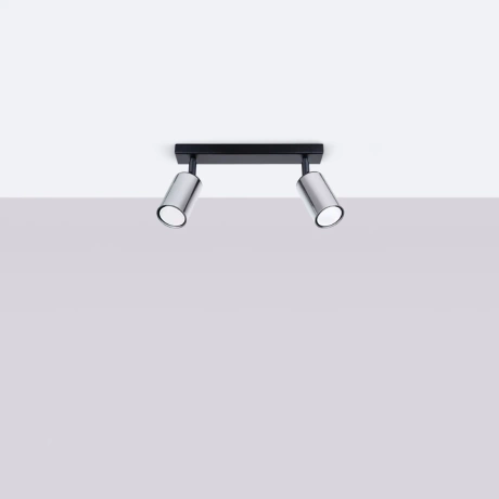 Lámpara de techo WINX 2 negro/cromo