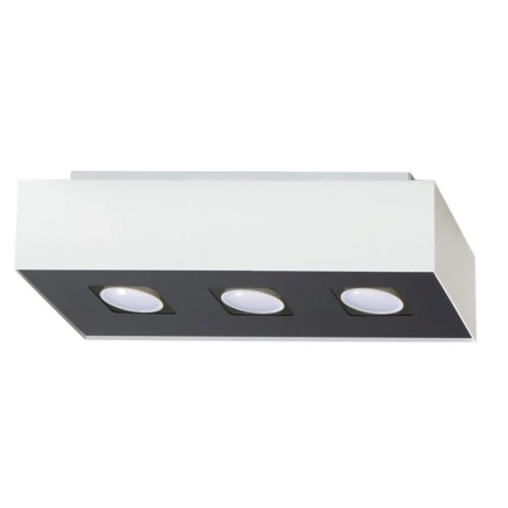 Plafón MONO 3 blanco