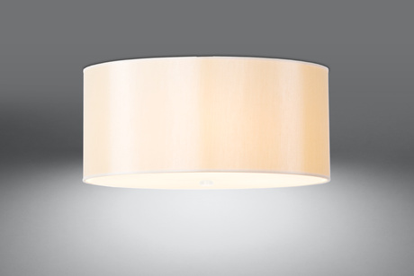 Plafond OTTO 70 blanco + 6x Bombilla LED E27 4000K Fría 7,5W 650lm