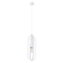 Lámpara colgante NICUS 1 blanco + 1x bombilla LED E27 3000K 7W 760lm