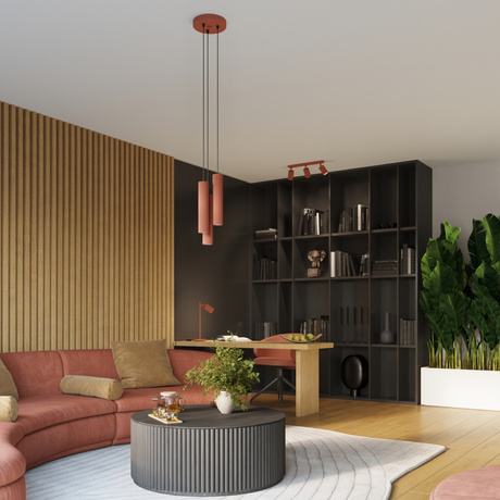 Aplique KARBON 30 rojo ocre