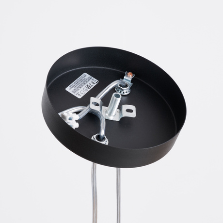 Lámpara colgante LAGOS 2P negra