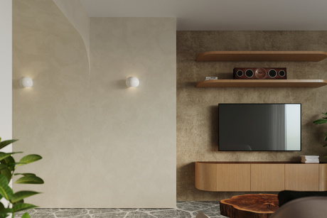 GLOBE aplique lacado blanco brillo + 1x bombilla LED E27 3000K Cálida 7,5W 620lm