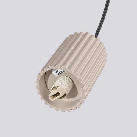 Lámpara colgante HALO 1 taupe