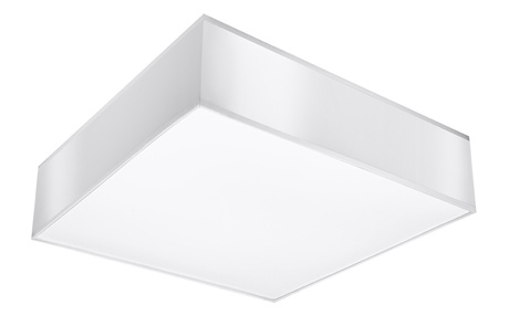 Plafón de techo HORUS 55 BLANCO + 4x bombillas LED E27 4000K Fría 7,5W 650lm