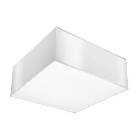 Plafón de techo HORUS 25 BLANCO + 1x bombilla LED E27 3000K Cálida 7,5W 620lm