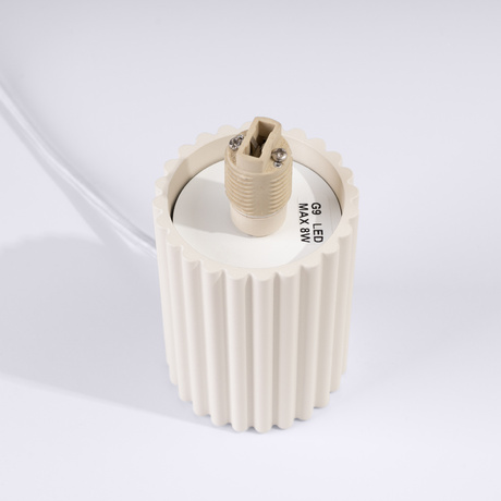 Lámpara de mesa HALO beige