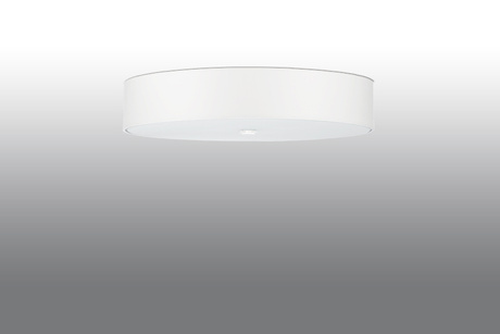 Plafond SKALA 70 blanco + 6x Bombilla LED E27 4000K Fría 7,5W 650lm