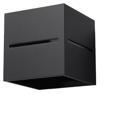 Aplique LOBO negro + 1x bombilla LED G9 3000K Warm 4.5W 510lm