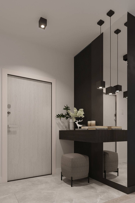 Plafond QUAD 2 negro + 2x bombilla LED GU-10 3000K Cálida 7W 620lm