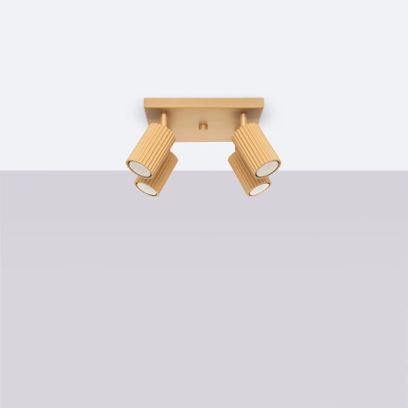 Lámpara de techo KARBON 4 oro