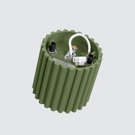 Lámpara de techo AURA 1 verde oliva GU10