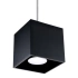 Lámpara colgante QUAD 1 negro