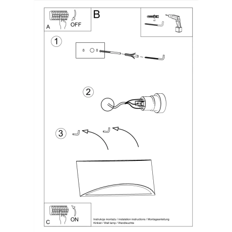 Aplique de cerámica VIXEN