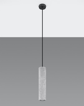 Lámpara colgante LUVO 1 + 1x bombilla LED GU-10 4000K Fría 7W 630lm