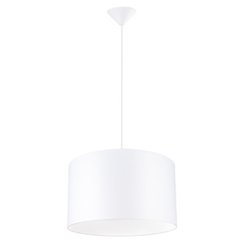 Lámpara colgante NOVA 40 blanca + 1x bombilla LED E27 3000K Cálida 7,5W 620lm