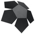 Aplique PENTA negro + 2x bombilla LED G9 3000K Warm 4.5W 510lm