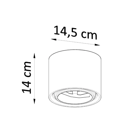 Aplique de cerámica KALU