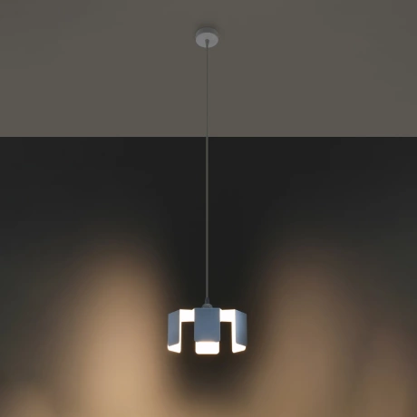 Lámpara colgante TULIP blanco