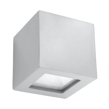 Aplique de cerámica LEO gris