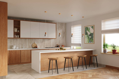 QUBIC lámpara colgante gris + 1x bombilla LED E27 4000K Fría 7,5W 650lm