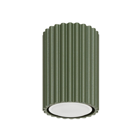 Lámpara de techo KARBON 10 verde oliva