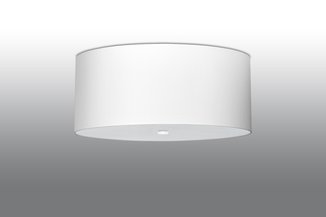 Plafond OTTO 60 blanco + 5x Bombilla LED E27 4000K Fría 7,5W 650lm