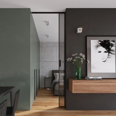 Lámpara de techo ARIZ hormigón