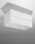 Plafond LOBO MAXI blanco + 2x bombilla LED G9 4000K Fría 4,5W 530lm