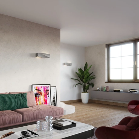 Aplique de cerámica SIGMA gris