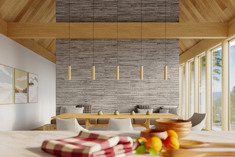 LINO 1 lámpara colgante de madera natural + 1x bombilla LED GU-10 4000K fría 7W 630lm