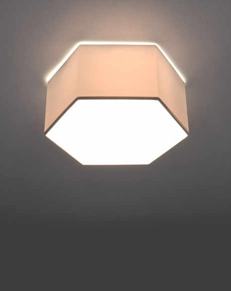 Plafond SUNDE 13 blanco +2x Bombilla LED E27 3000K Cálida 7,5W 620lm