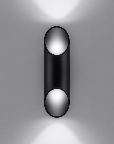 Aplique PENNE 30 negro + 1x bombilla LED G9 3000K Warm 4.5W 510lm