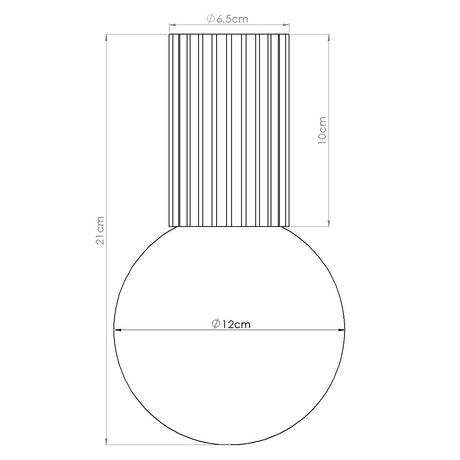 Lámpara de techo HALO verde oliva IP44