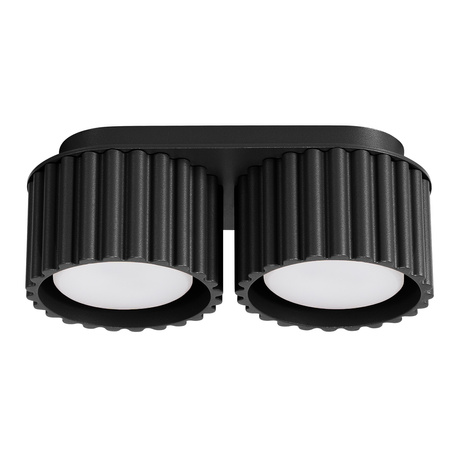 Lámpara de techo AURA 2 negra Gx53