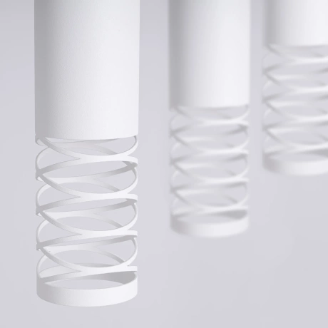 Lámpara colgante LAMI 3L blanca