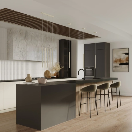 Lámpara colgante PASTELO 3 beige