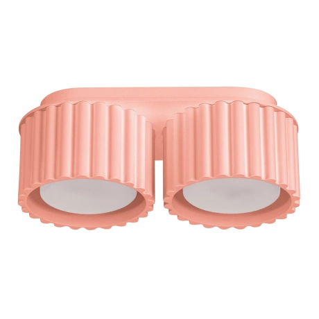 Lámpara de techo AURA 2 melocotón Gx53