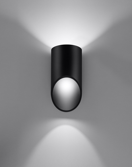 Aplique PENNE 20 negro + 1x bombilla LED G9 3000K Warm 4.5W 510lm